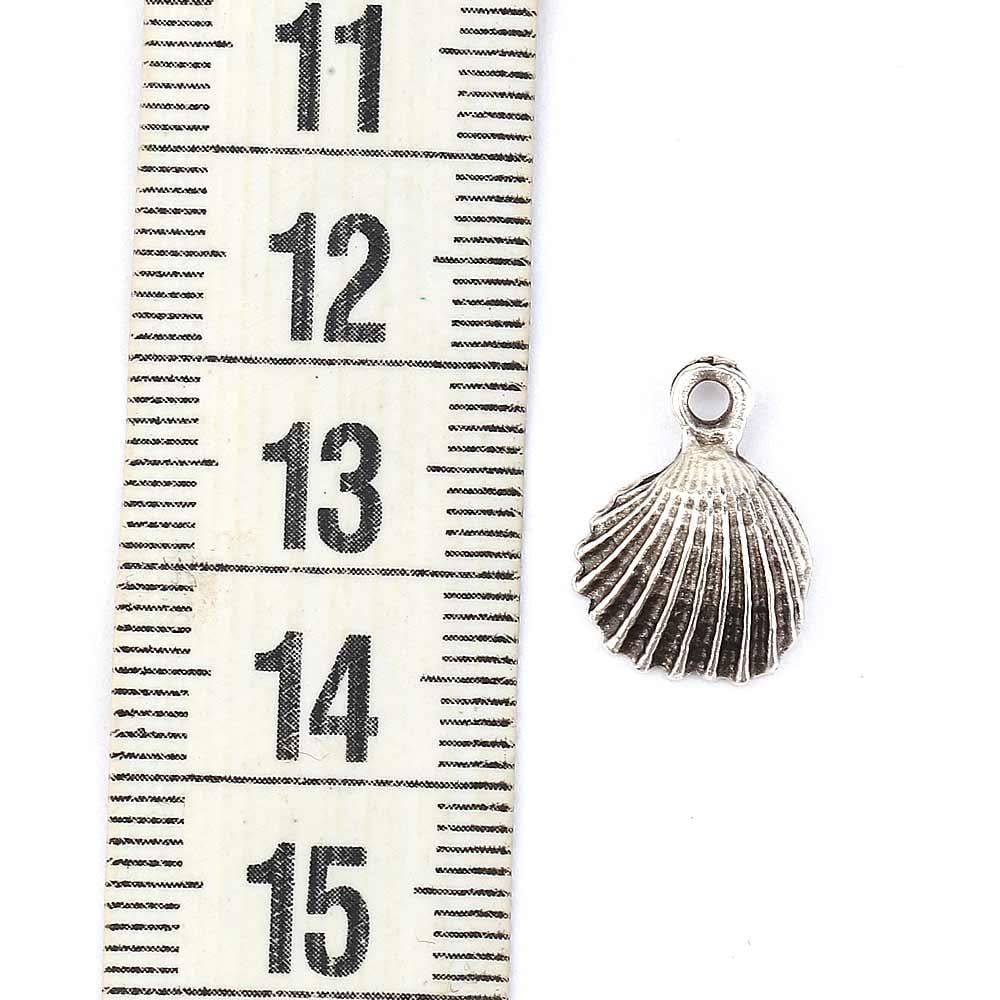 Metal İstiridye Takı Ucu