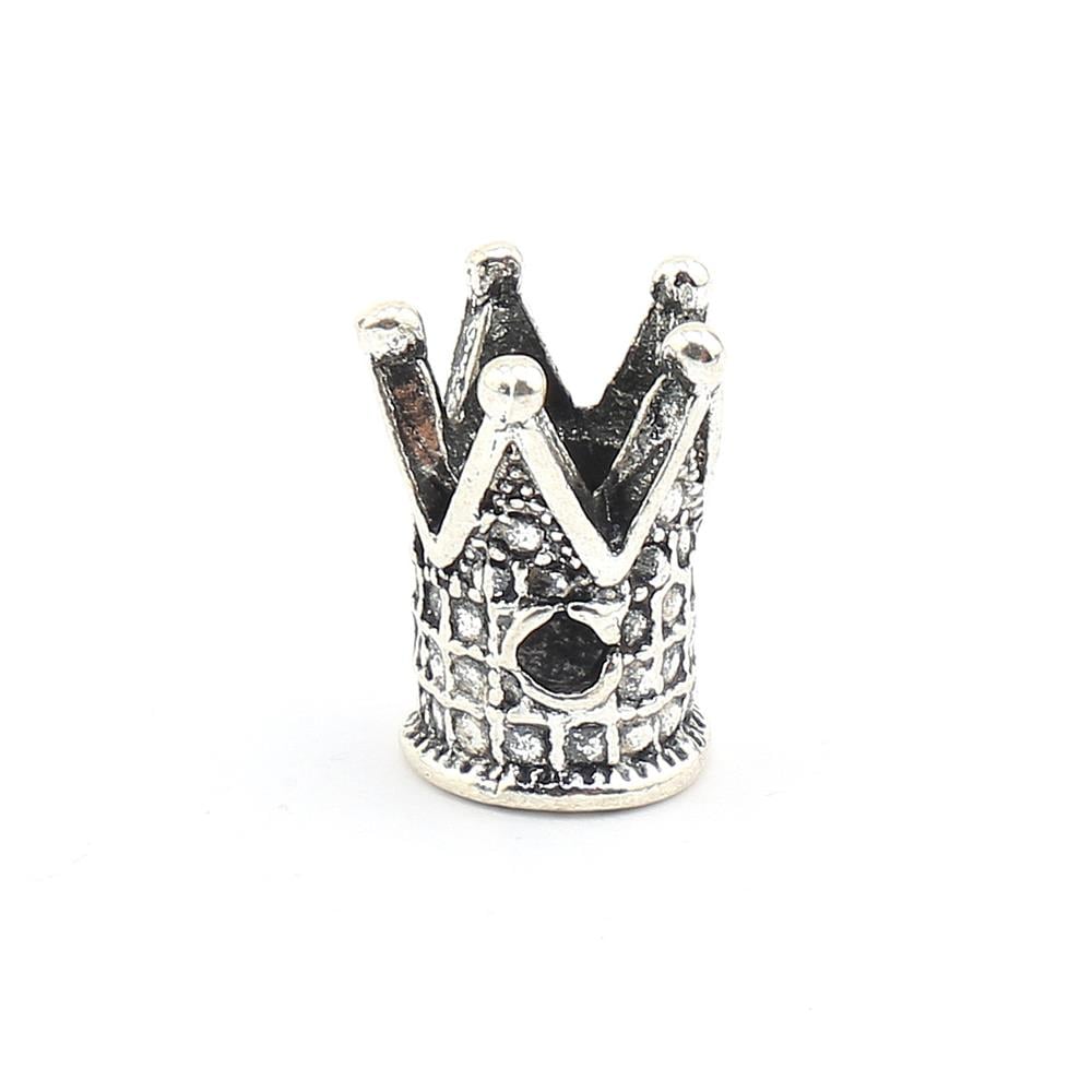 Metal Kral Tacı Takı Boncuğu