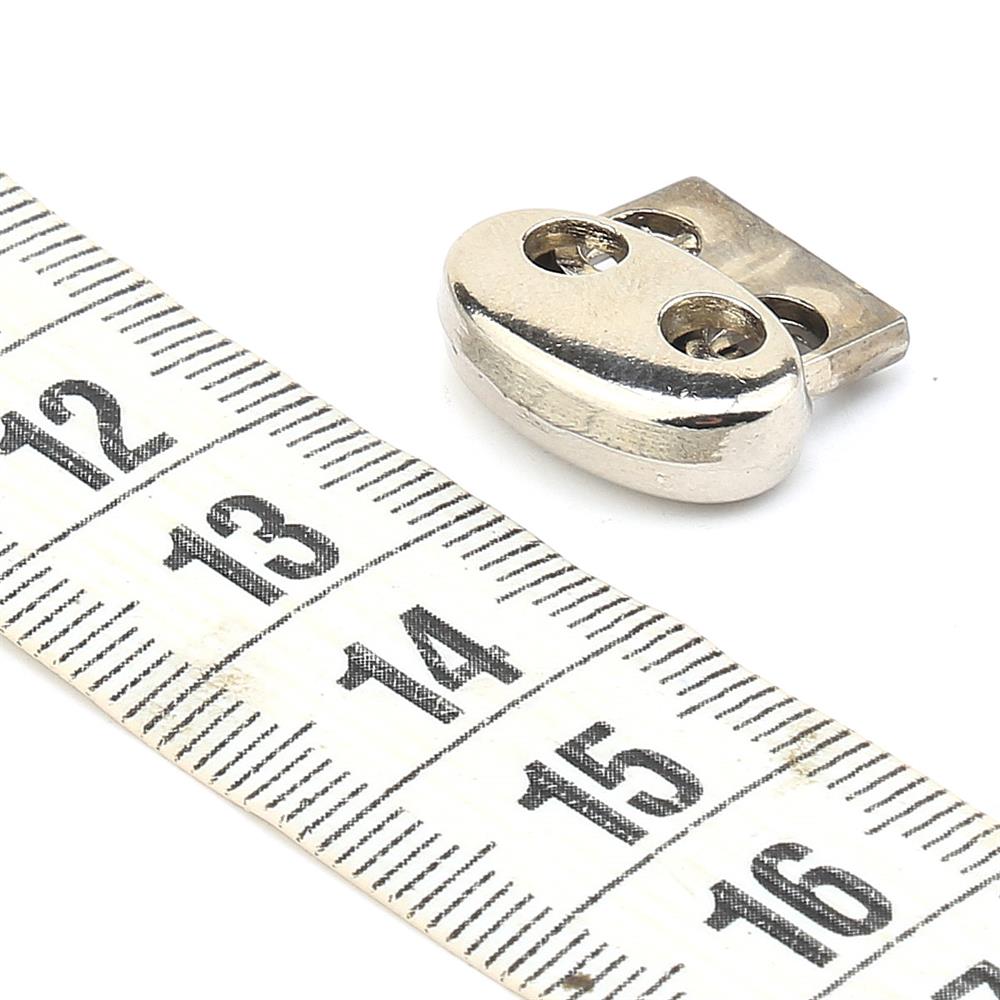 Metal Stoper Çift Delikli 2 adet