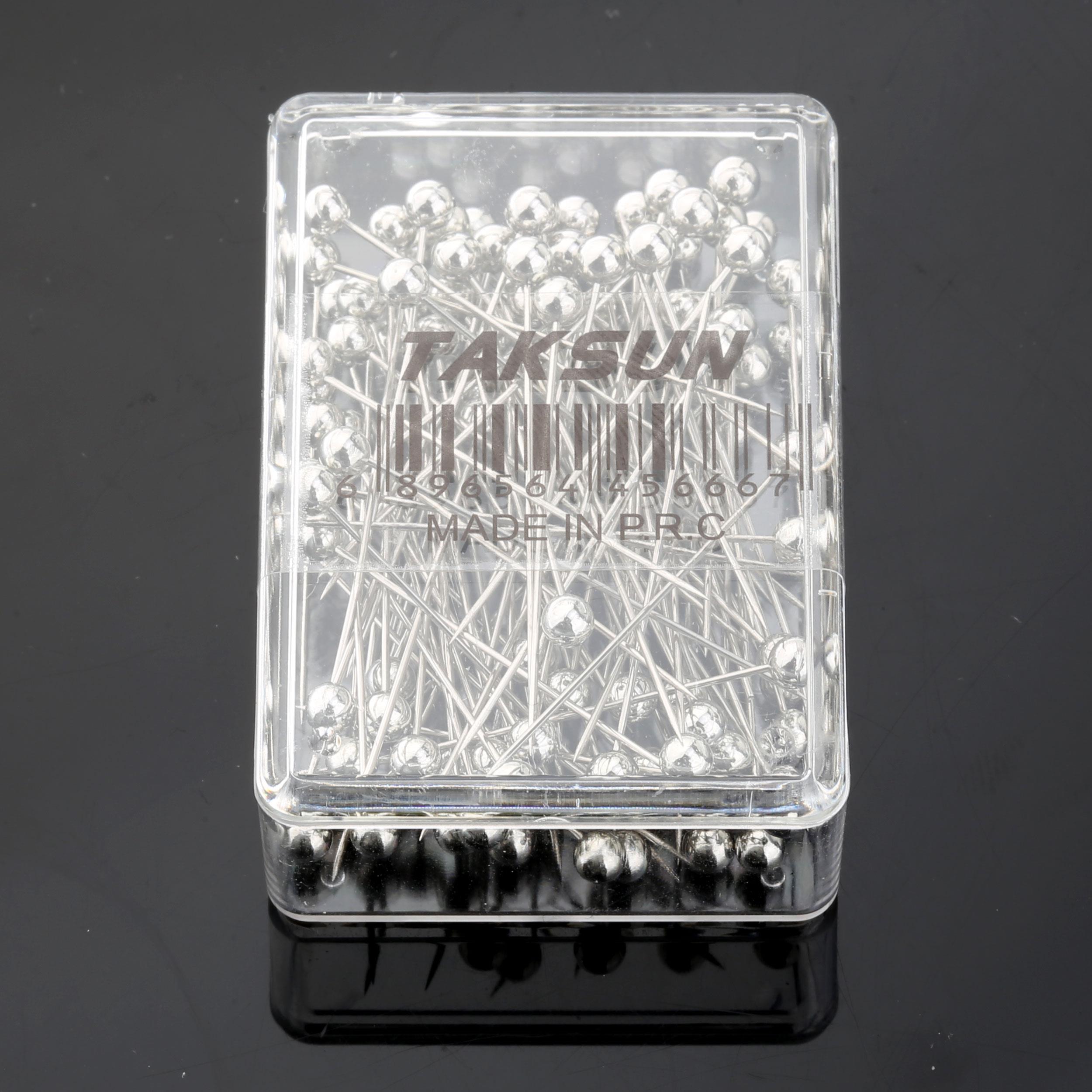 Metalik Gümüş Kaplama Toplu İğne 100'lü