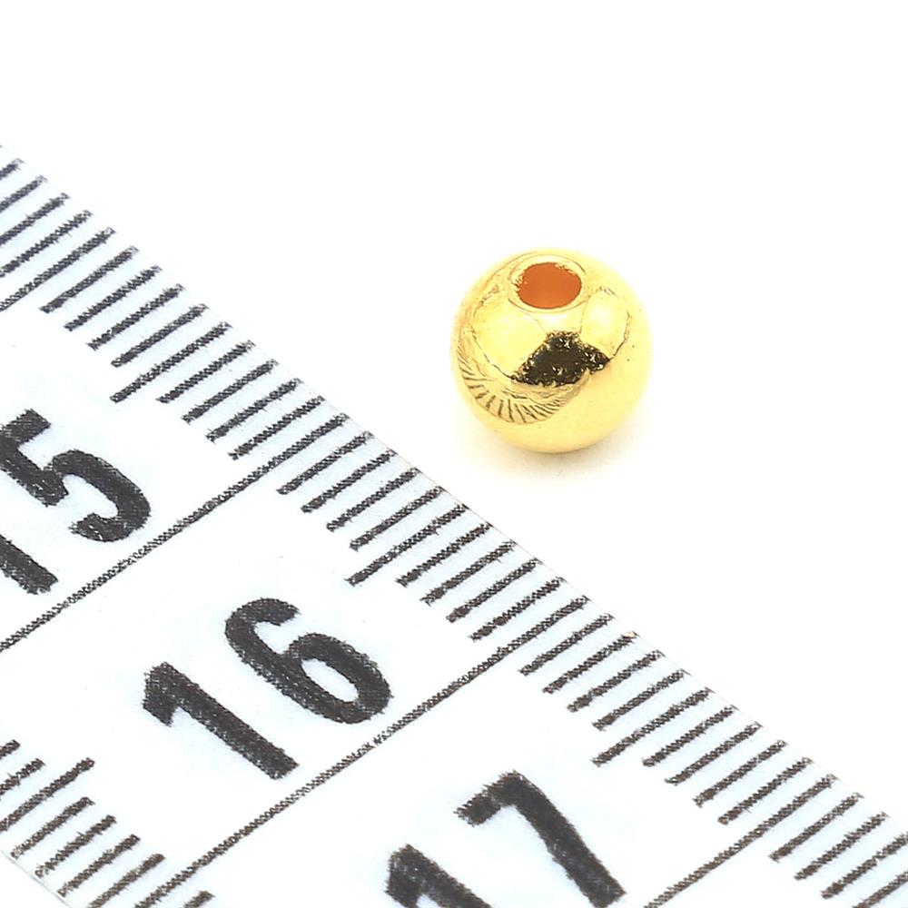 Metalik Plastik Boncuk 6 mm