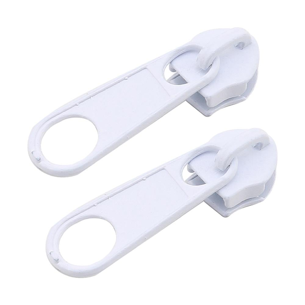 Metrelik Şerit Fermuar Beyaz