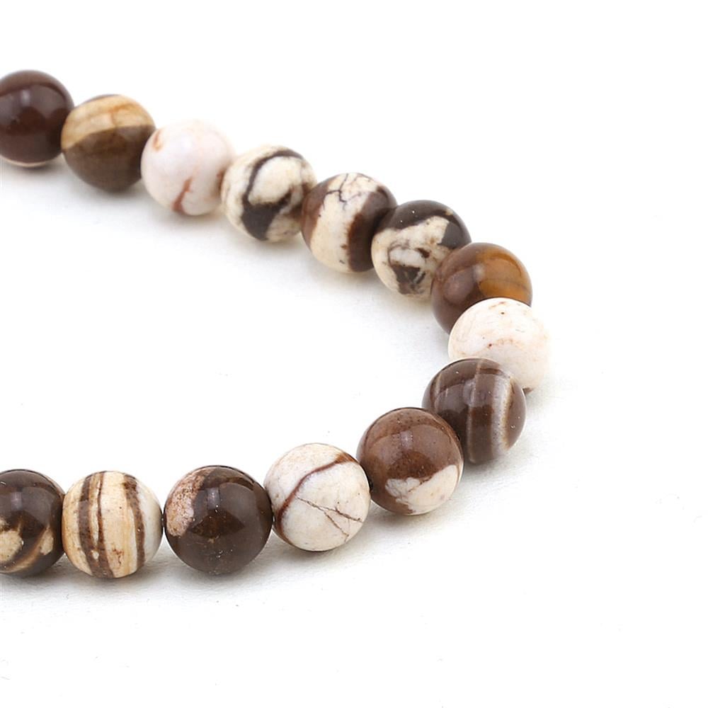 Milk Jasper Taşı Boncuk