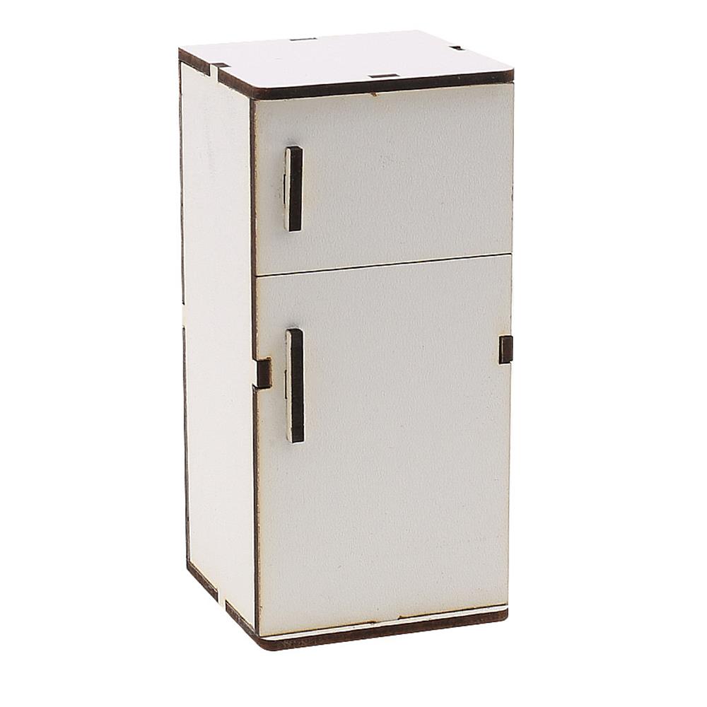 Minyatür Beyaz Buzdolabı