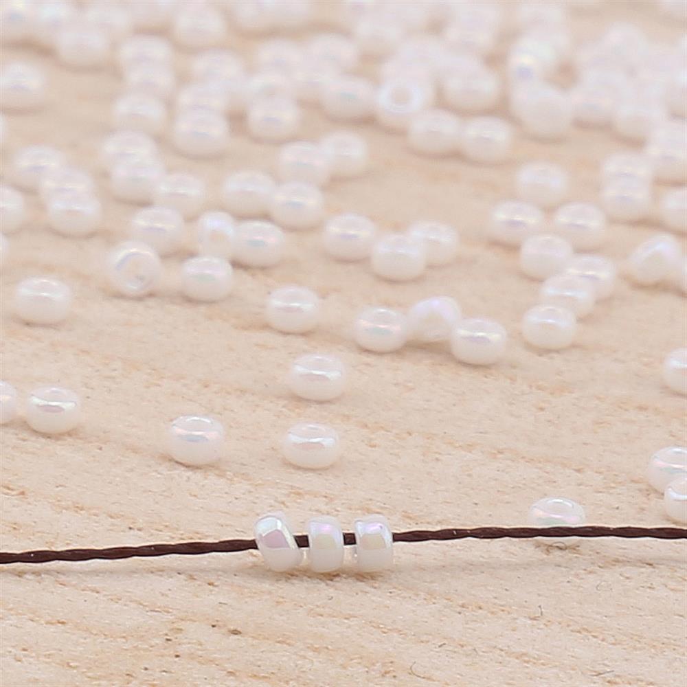 Miyuki Round 15/0 Beyaz Boncuk