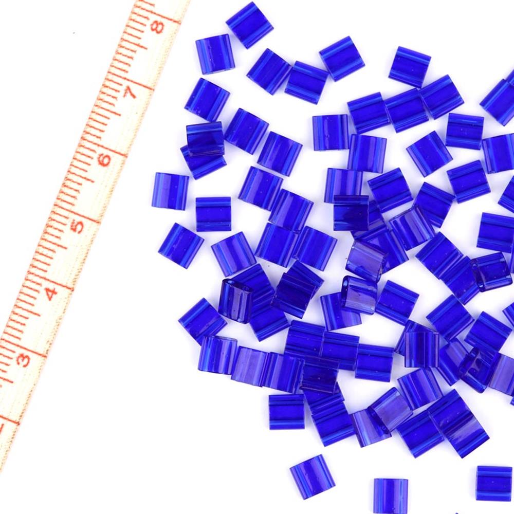 Miyuki Tila Bead 5*5 mm Lacivert Boncuk