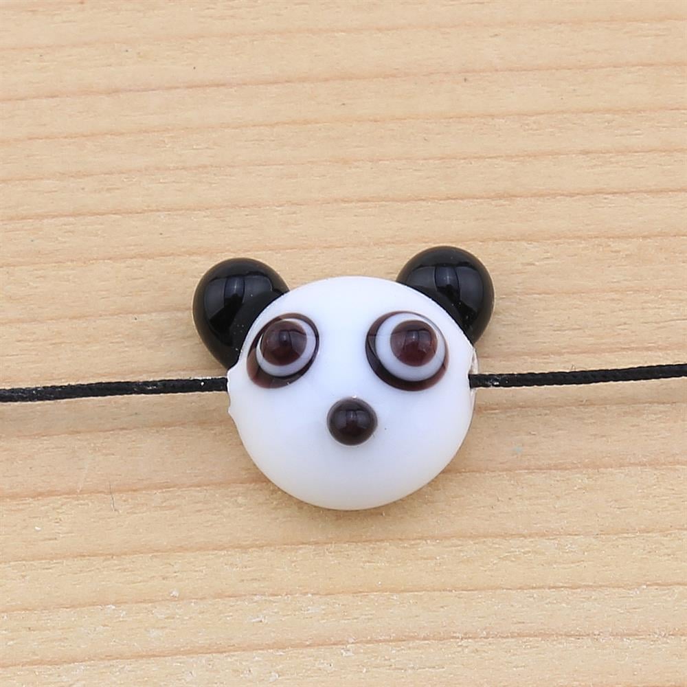 Panda Murano Cam Boncuk
