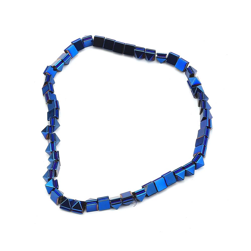 Piramit Şeklinde Hematit Boncuk