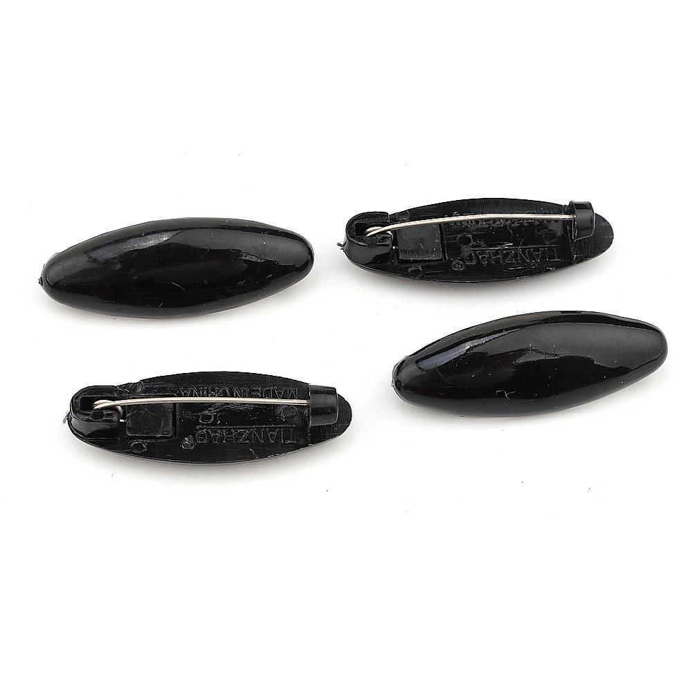 Plastik Çengel İğne Siyah 4 adet