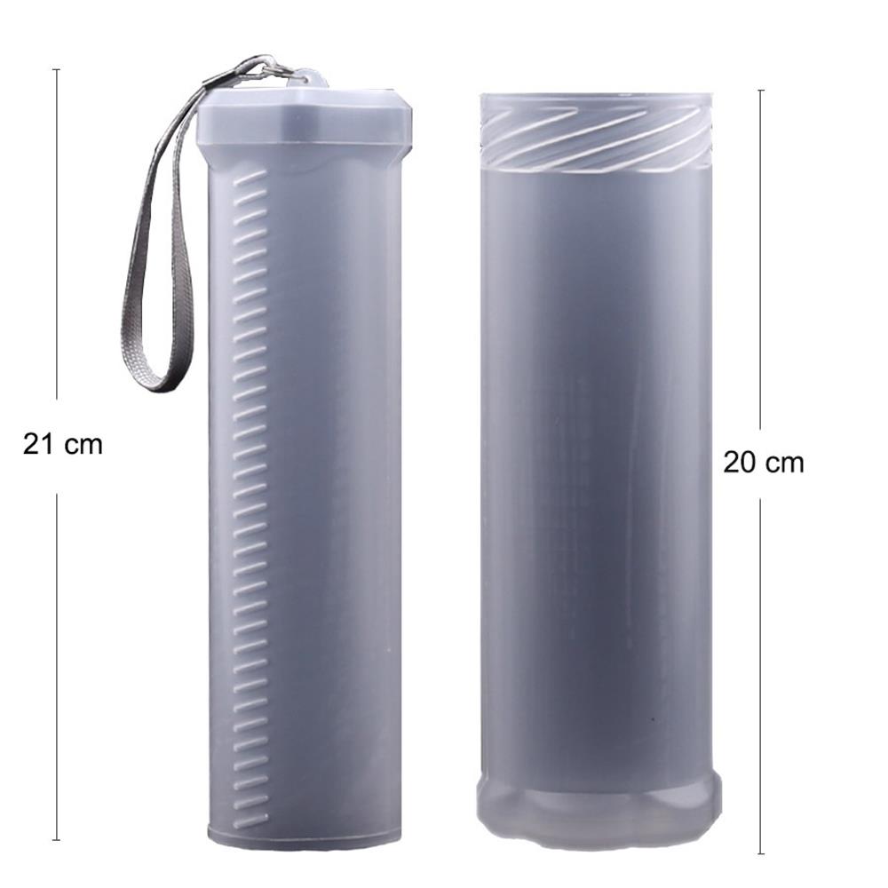 Plastik Fırça Saklama Tüpü Geniş