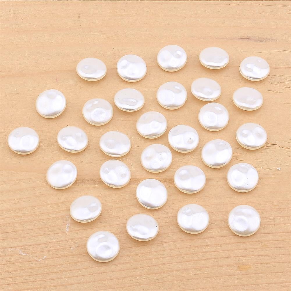 Plastik Lüx Yassı İnci Boncuk