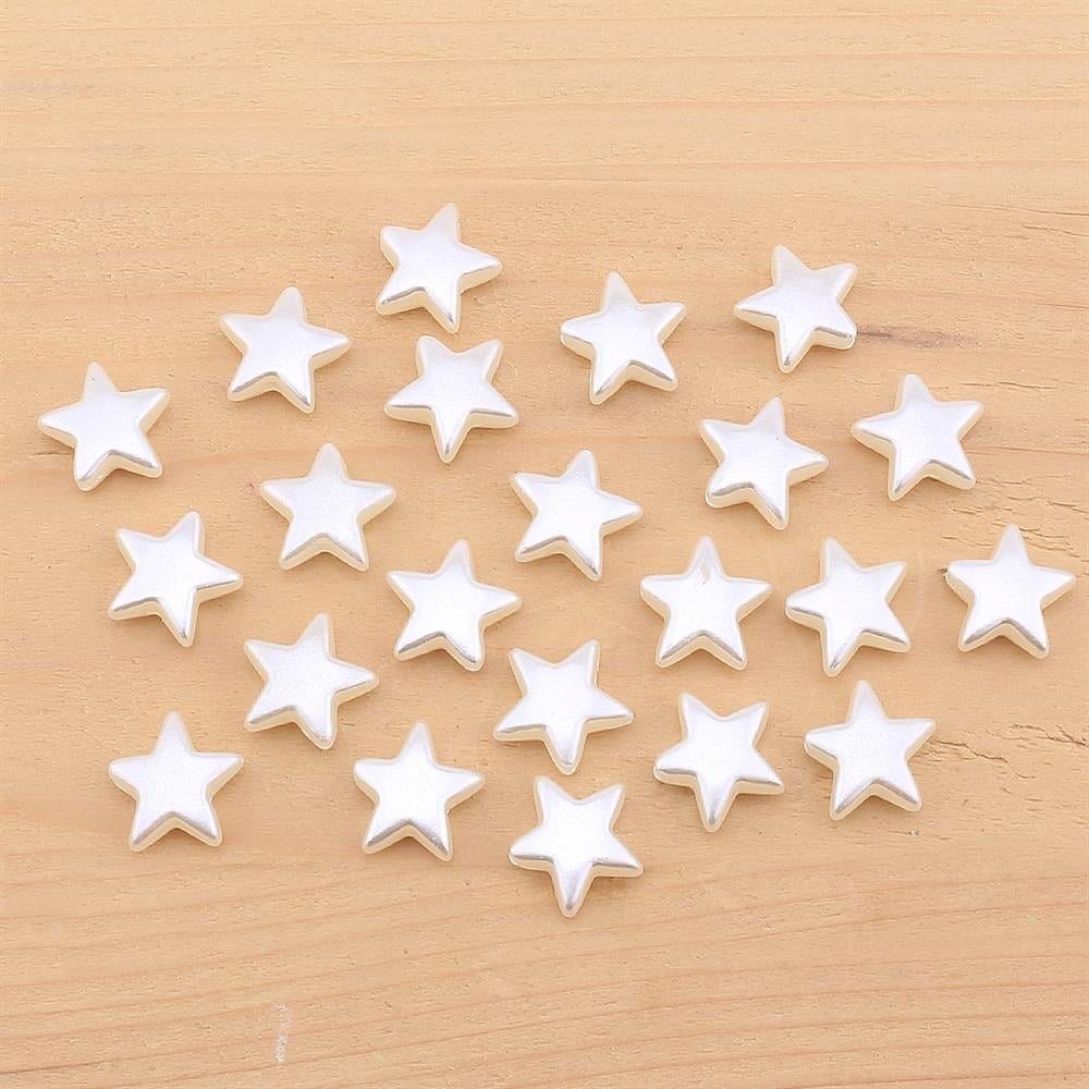 Plastik Lüx Yıldız İnci Boncuk