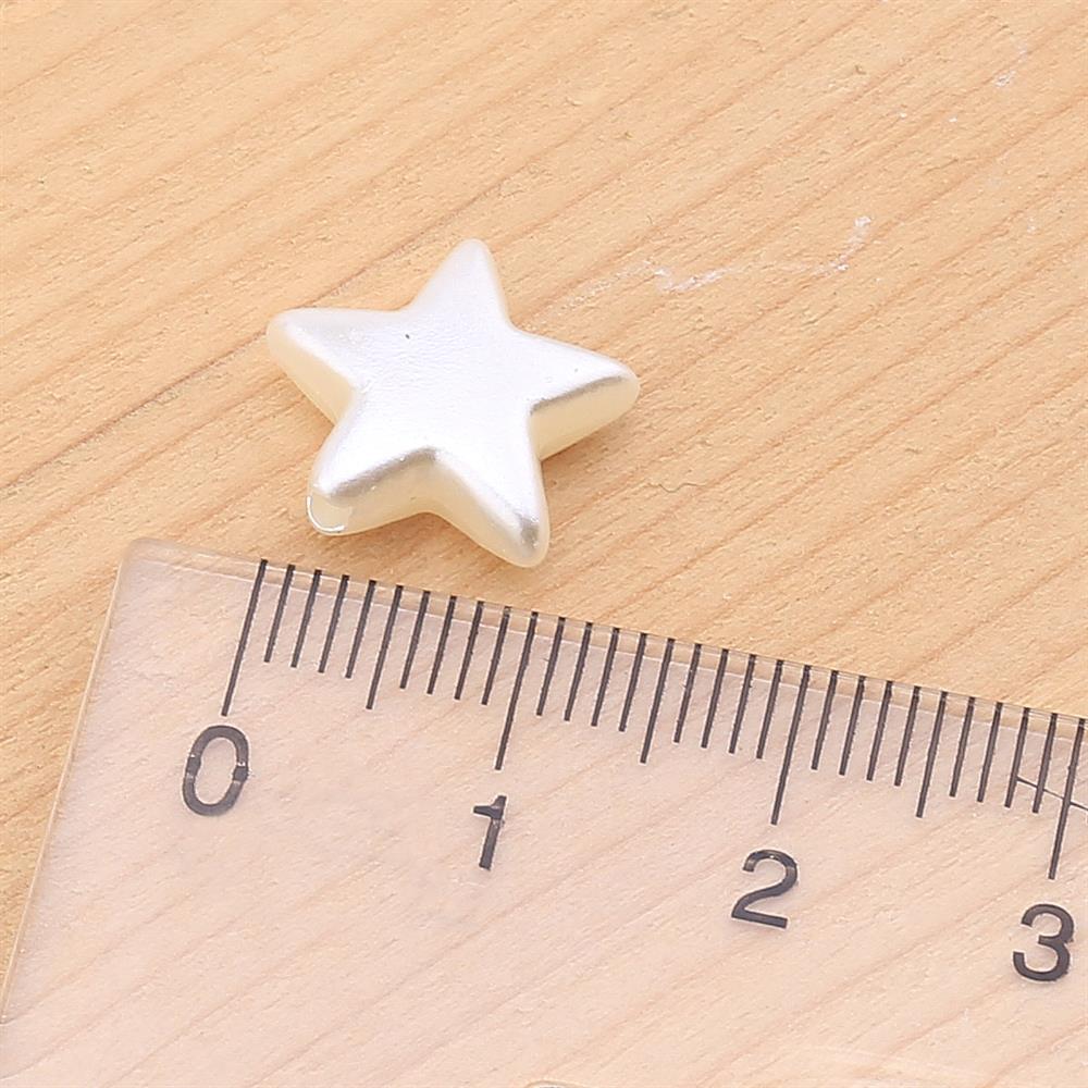 Plastik Lüx Yıldız İnci Boncuk