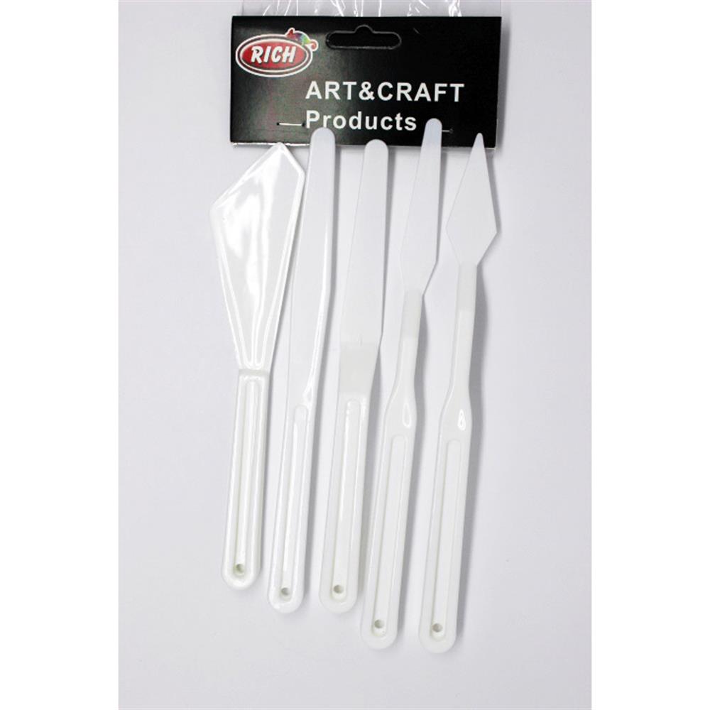Plastik Spatül Seti 5'li