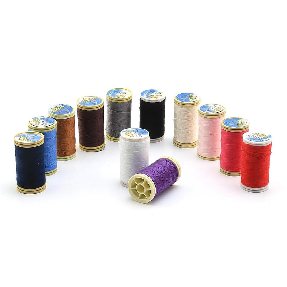 Polyester Dikiş İpi Seti 12 renk 100'er metre