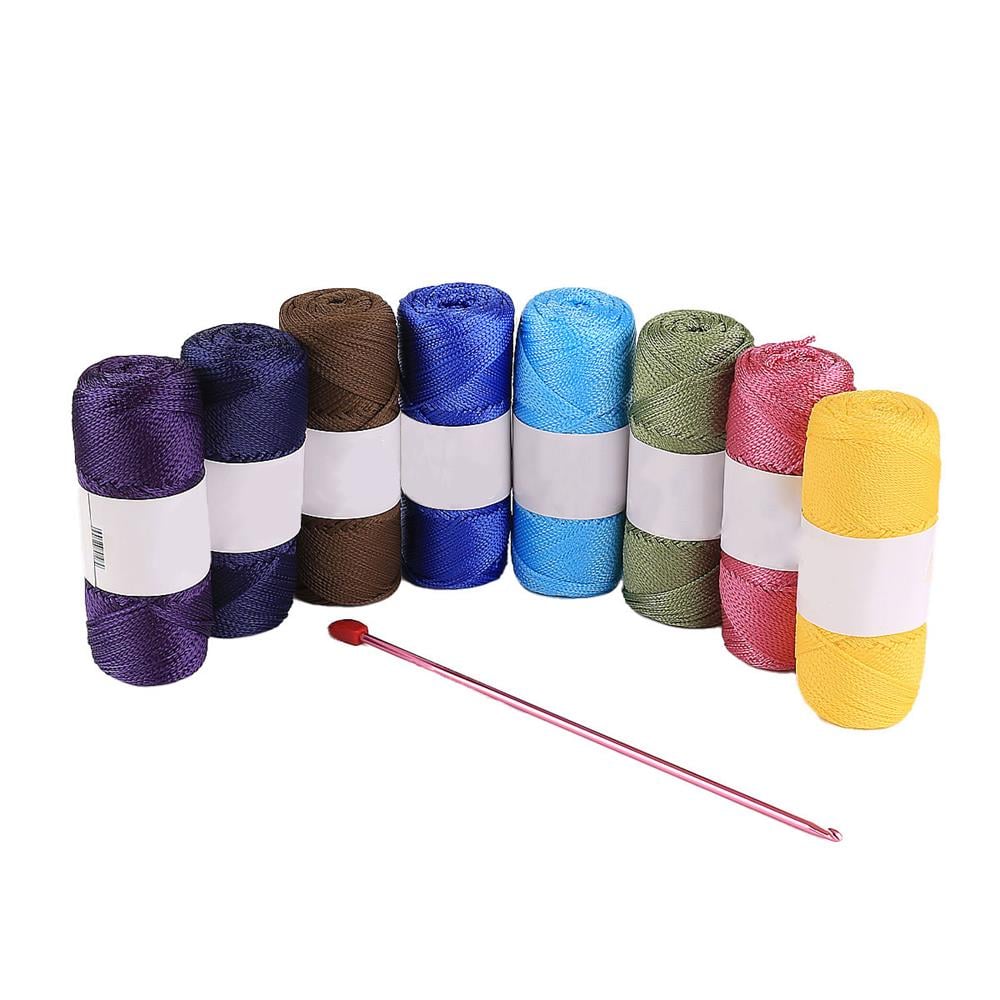 Polyester Makrome İp Seti Tığ Şiş Hediyeli