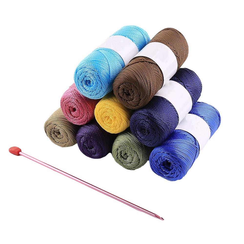 Polyester Makrome İp Seti Tığ Şiş Hediyeli