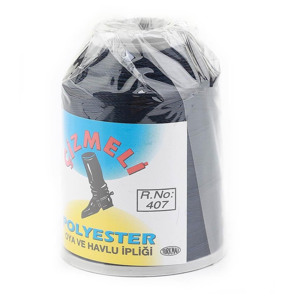 Polyester Oya ve Havlu İpliği 407 Gece Mavi