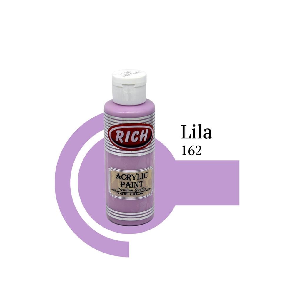Rich 120 cc Akrilik Ahşap Boyası - Lila 162