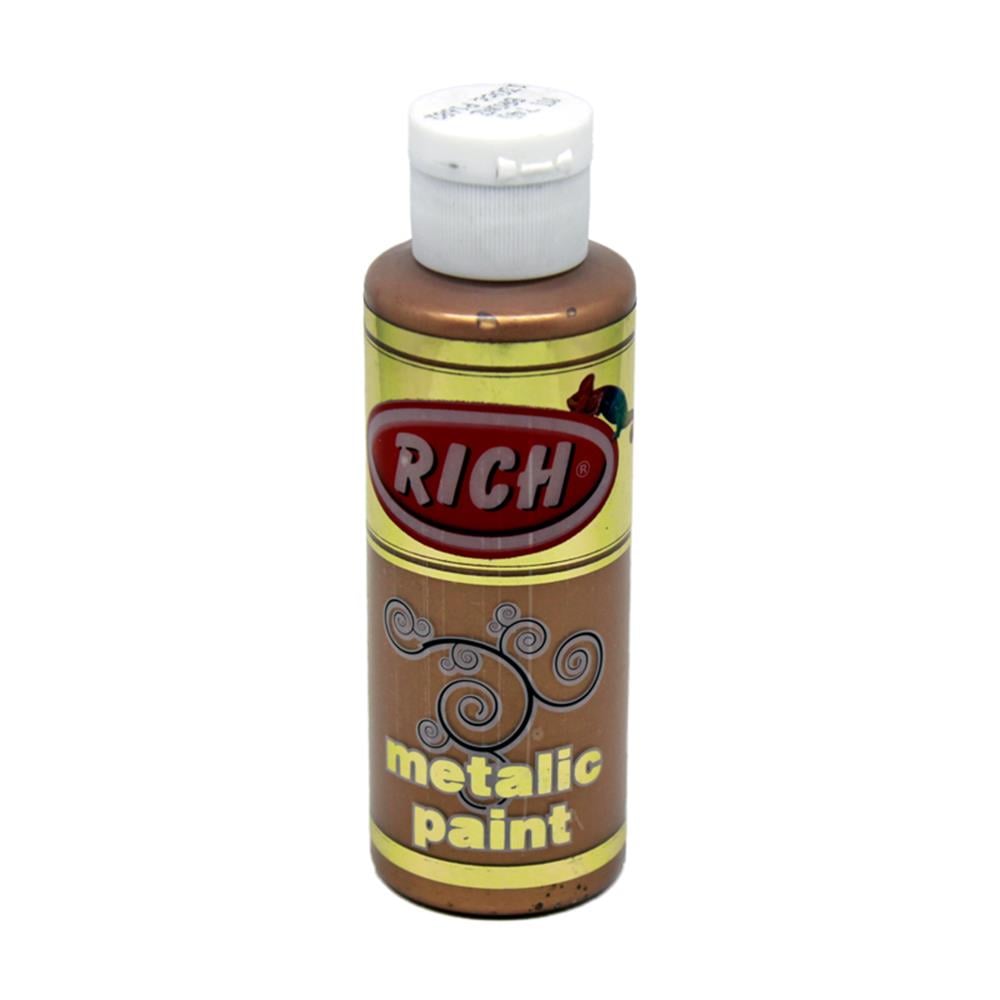 Rich 120 cc Metalik Akrilik Boya - Bronz 740
