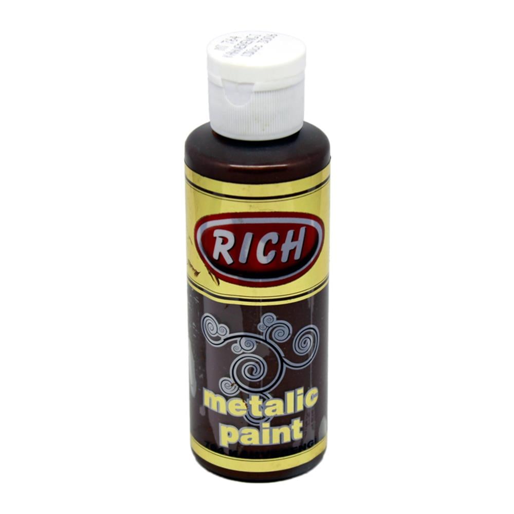 Rich 120 cc Metalik Akrilik Boya - Kahverengi 764