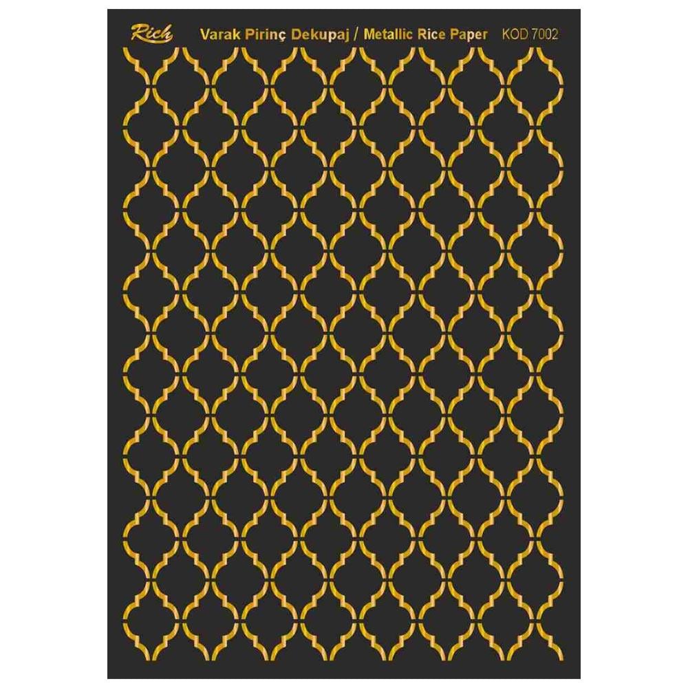 Rich 29x42cm Varak Dekopaj Kağıdı - 7002 