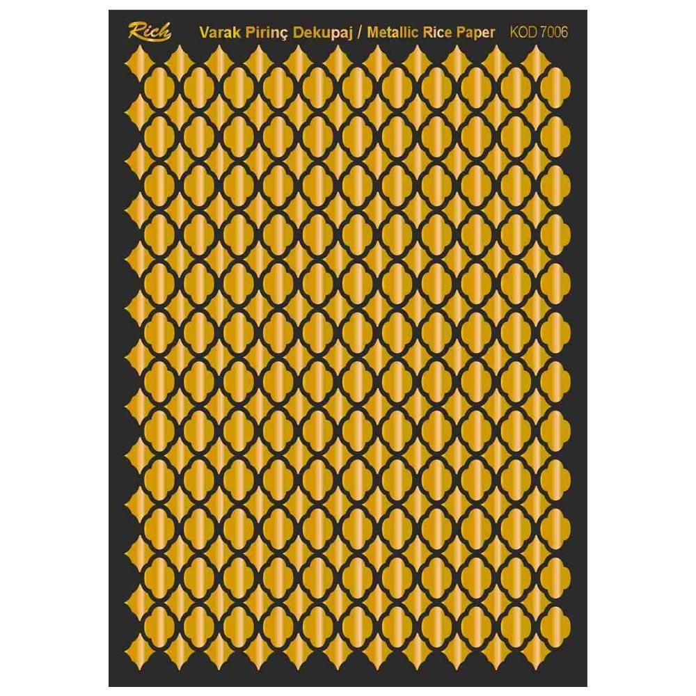 Rich 29x42cm Varak Dekopaj Kağıdı - 7006