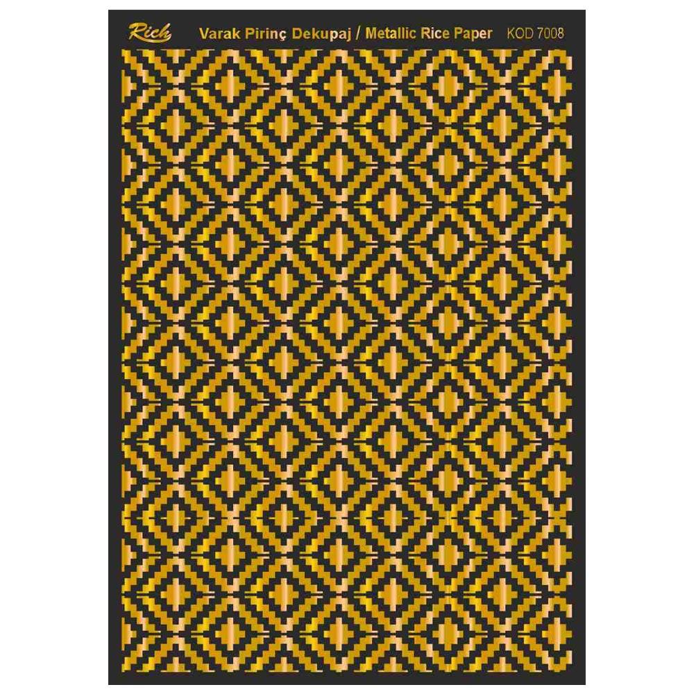 Rich 29x42cm Varak Dekopaj Kağıdı - 7008