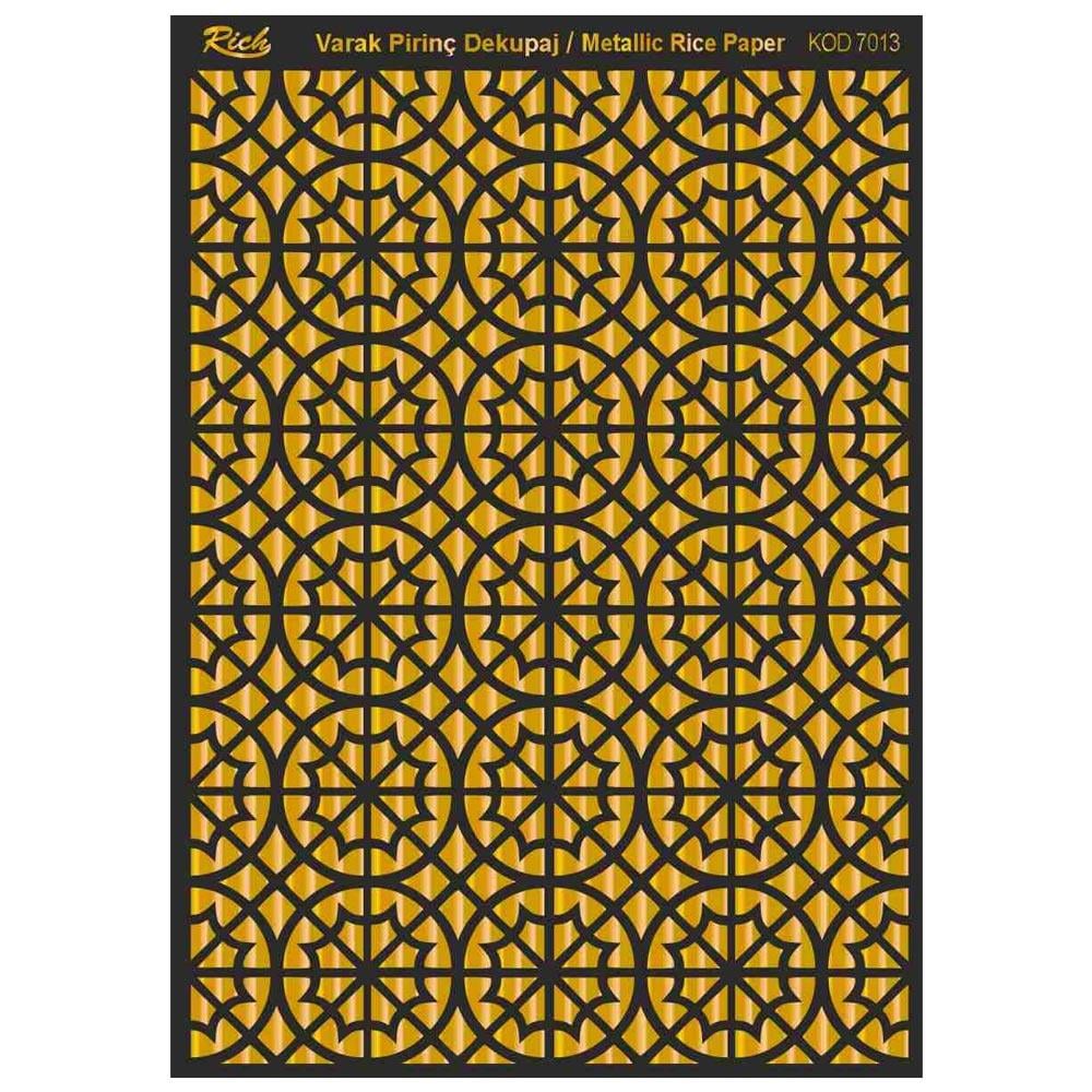 Rich 29x42cm Varak Dekopaj Kağıdı - 7013