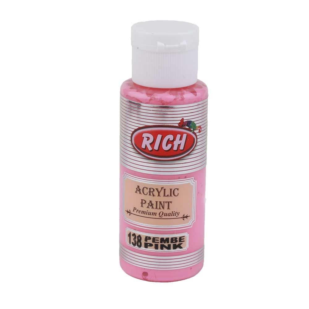 Rich Akrilik Boya Pembe 70 cc