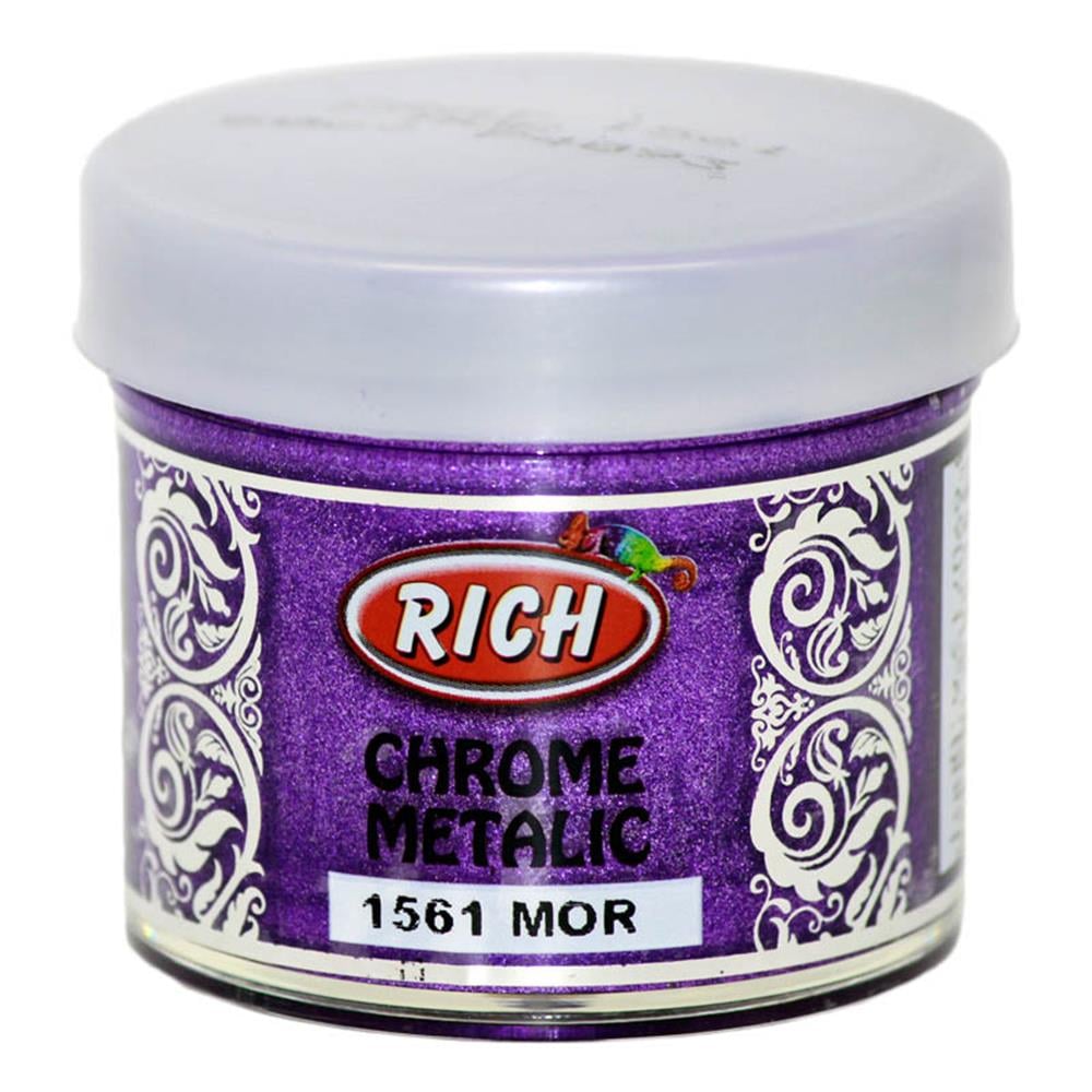 Rich Chrome Metalic Boya 50 cc Mor 1561