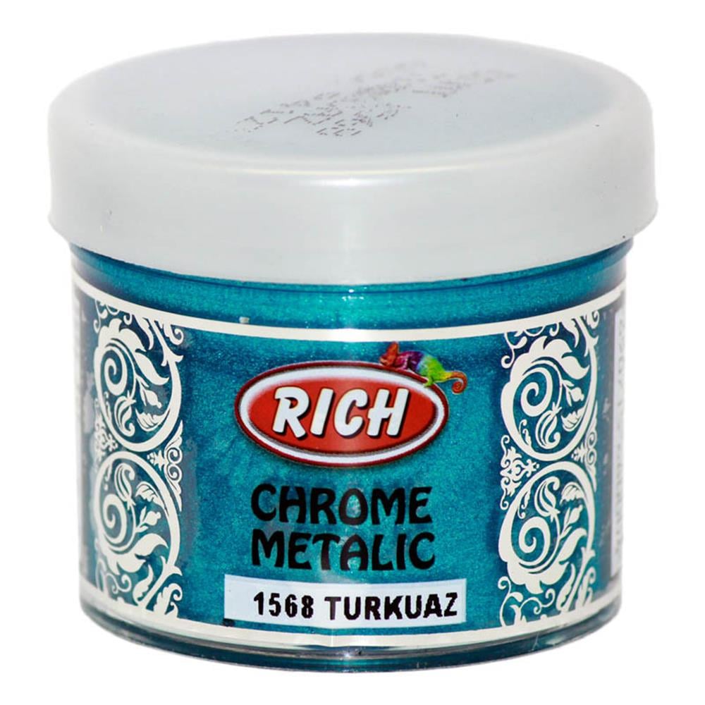 Rich Chrome Metalic Boya 50 cc Turkuaz 1568