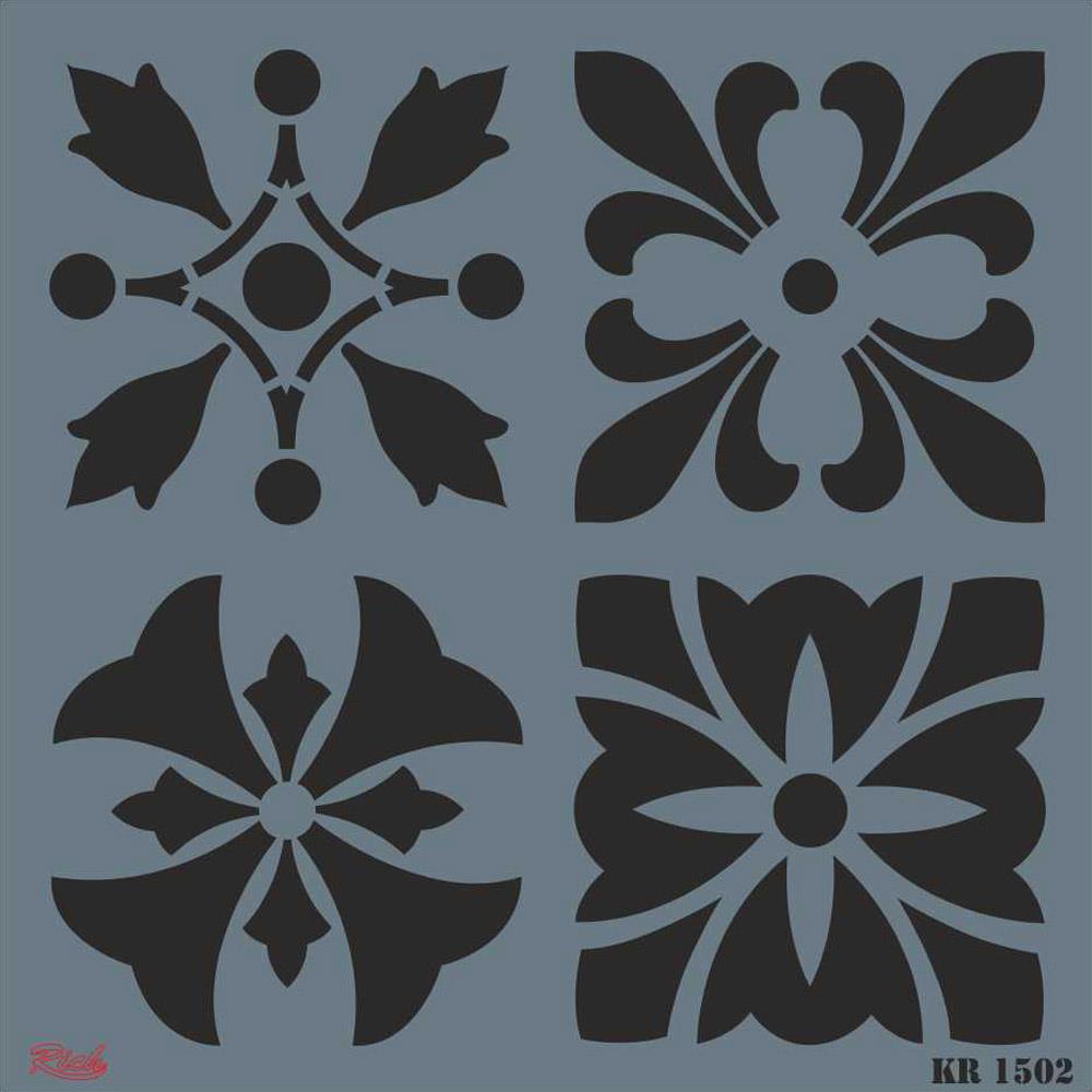 Rich Fayans Stencil - 1502