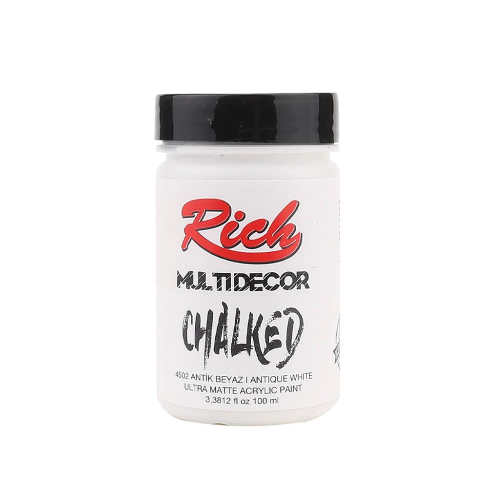 Rich Multi Decor Chalked 100 ml 4502 Antik Beyaz