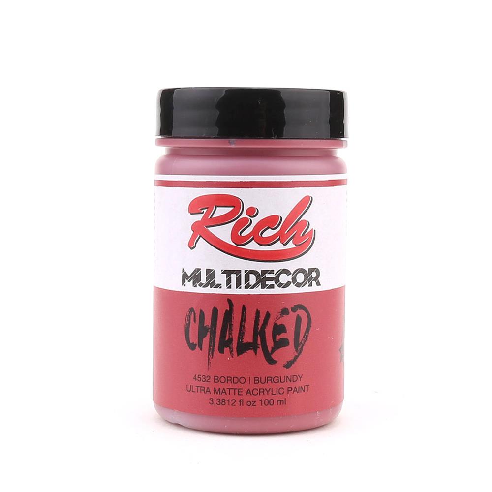 Rich Multi Decor Chalked 100 ml 4532 Bordo