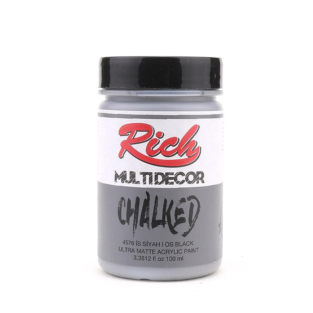Rich Multi Decor Chalked 100 ml 4576 İs Siyah