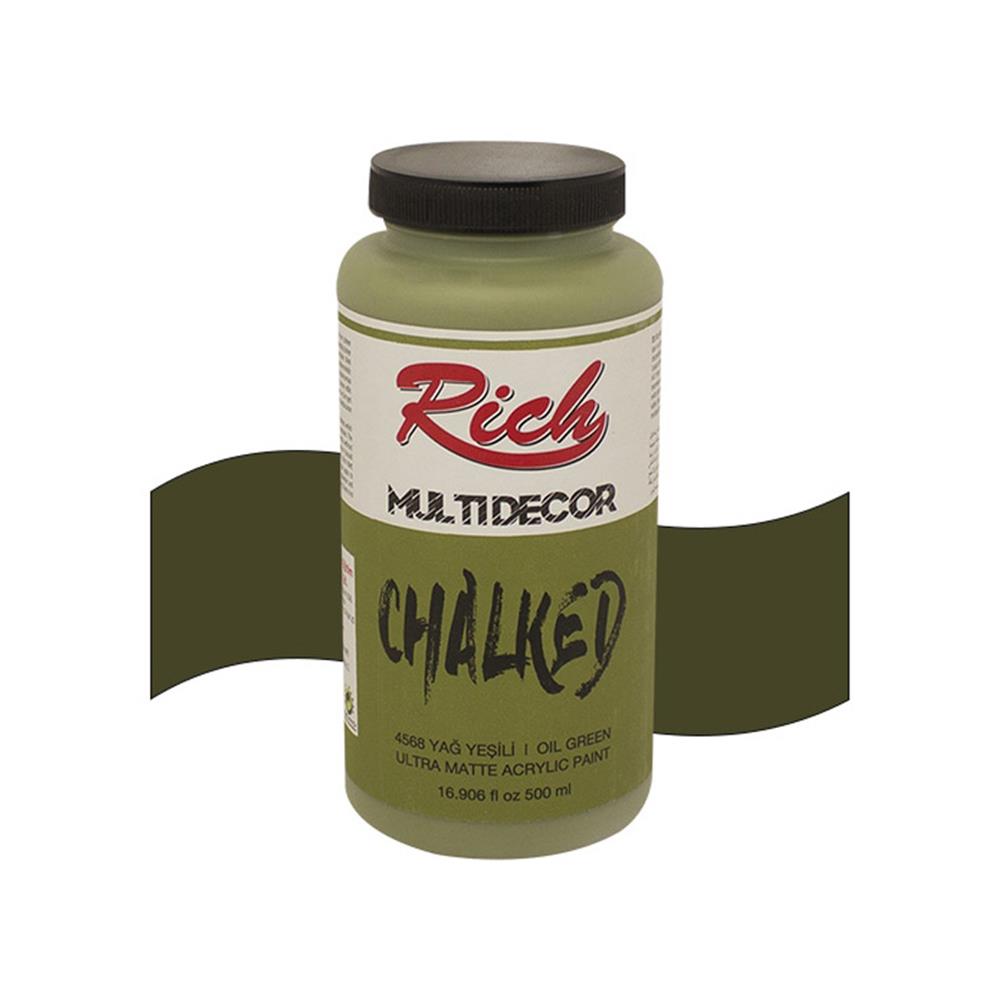 Rich Multi Decor Chalked 500 ml 4568 Yağ Yeşili