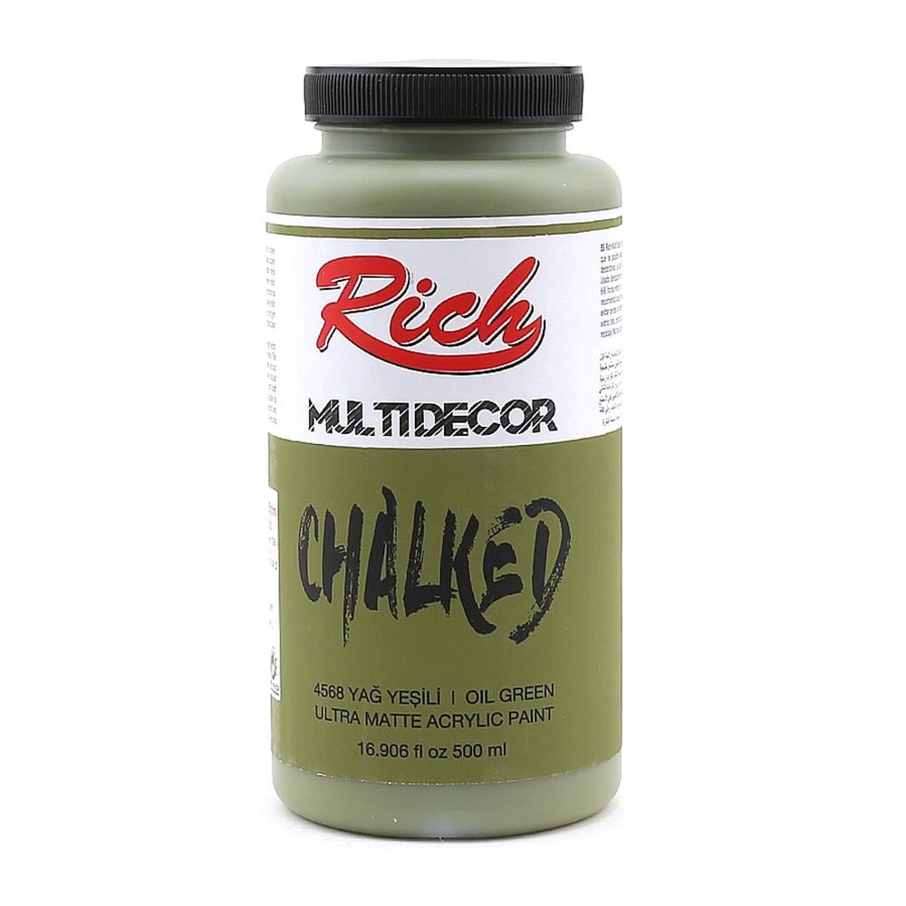 Rich Multi Decor Chalked 500 ml 4568 Yağ Yeşili