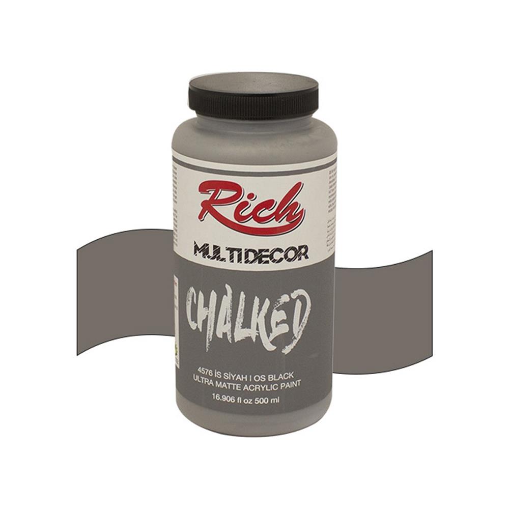 Rich Multi Decor Chalked 500 ml 4576 İs Siyah