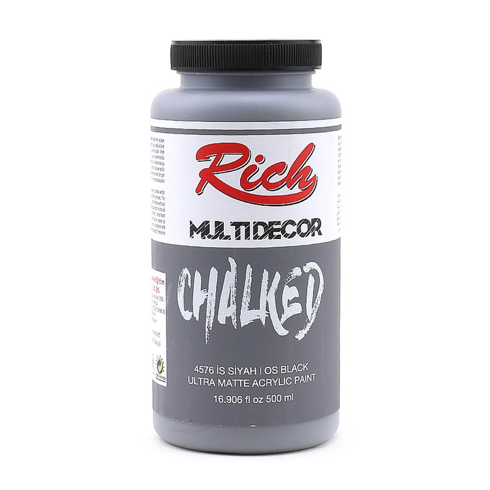 Rich Multi Decor Chalked 500 ml 4576 İs Siyah