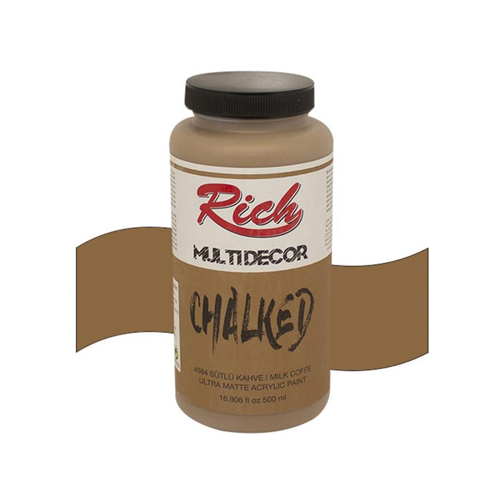 Rich Multi Decor Chalked 500 ml 4584 Sütlü Kahve