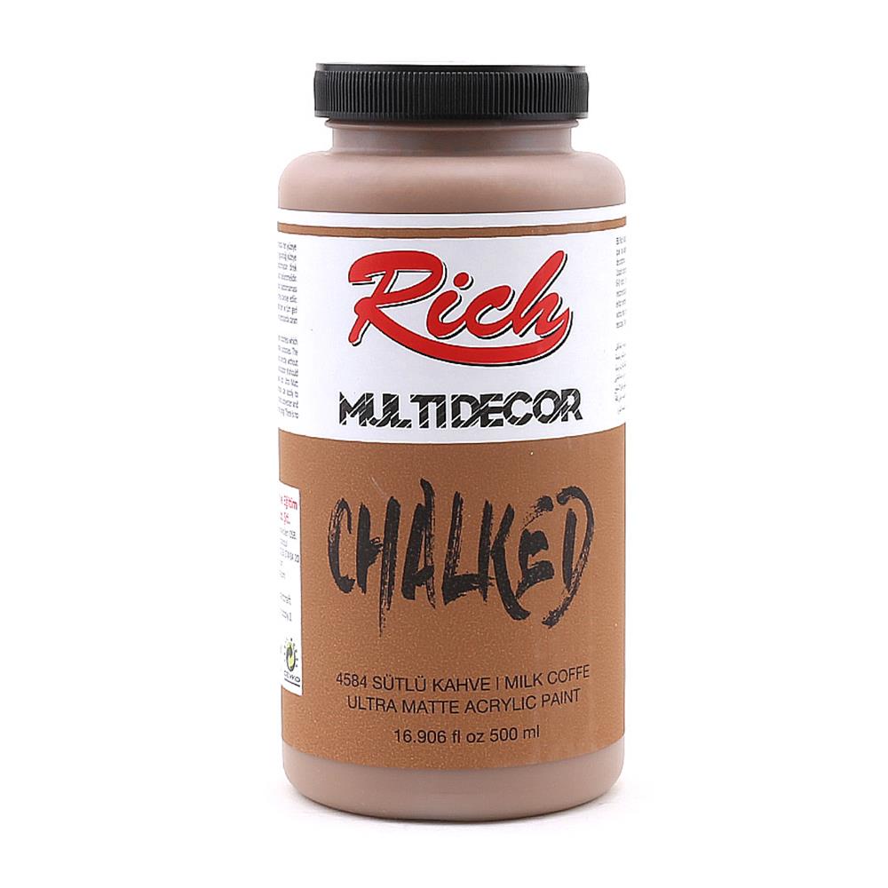 Rich Multi Decor Chalked 500 ml 4584 Sütlü Kahve