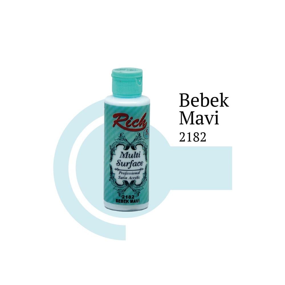 Rich Multi Surface 120 cc Boya - Bebek Mavi 2182