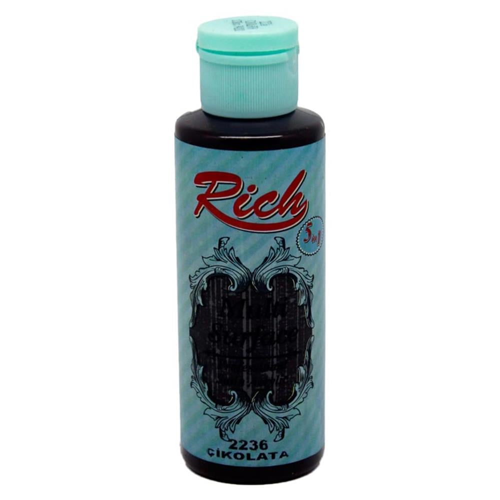 Rich Multi Surface 120 cc Boya - Çikolata 2236