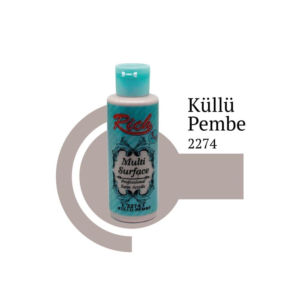 Rich Multi Surface 120 cc Boya - Küllü Pembe 2274