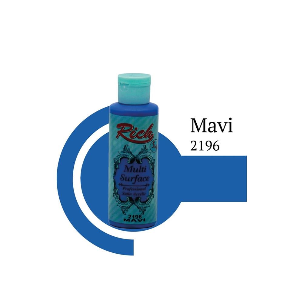 Rich Multi Surface 120 cc Boya - Mavi 2196