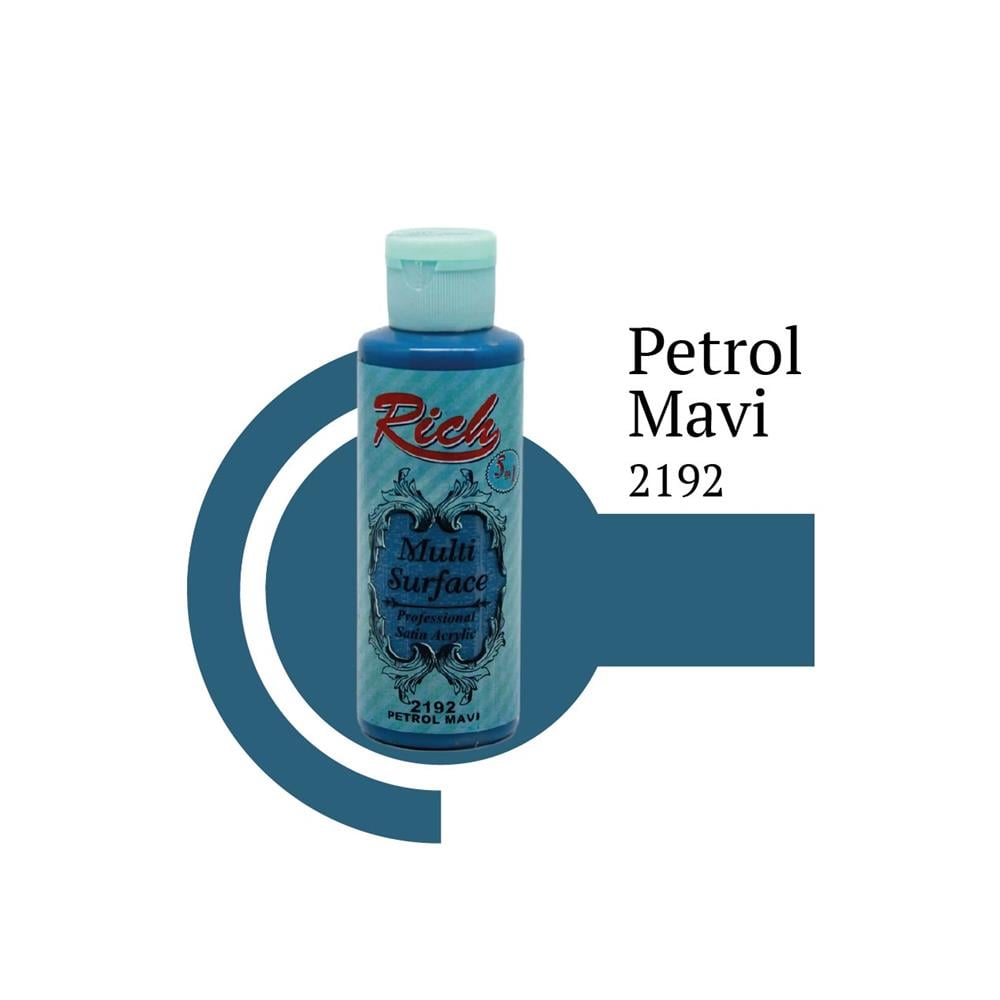 Rich Multi Surface 120 cc Boya - Petrol Mavi 2192