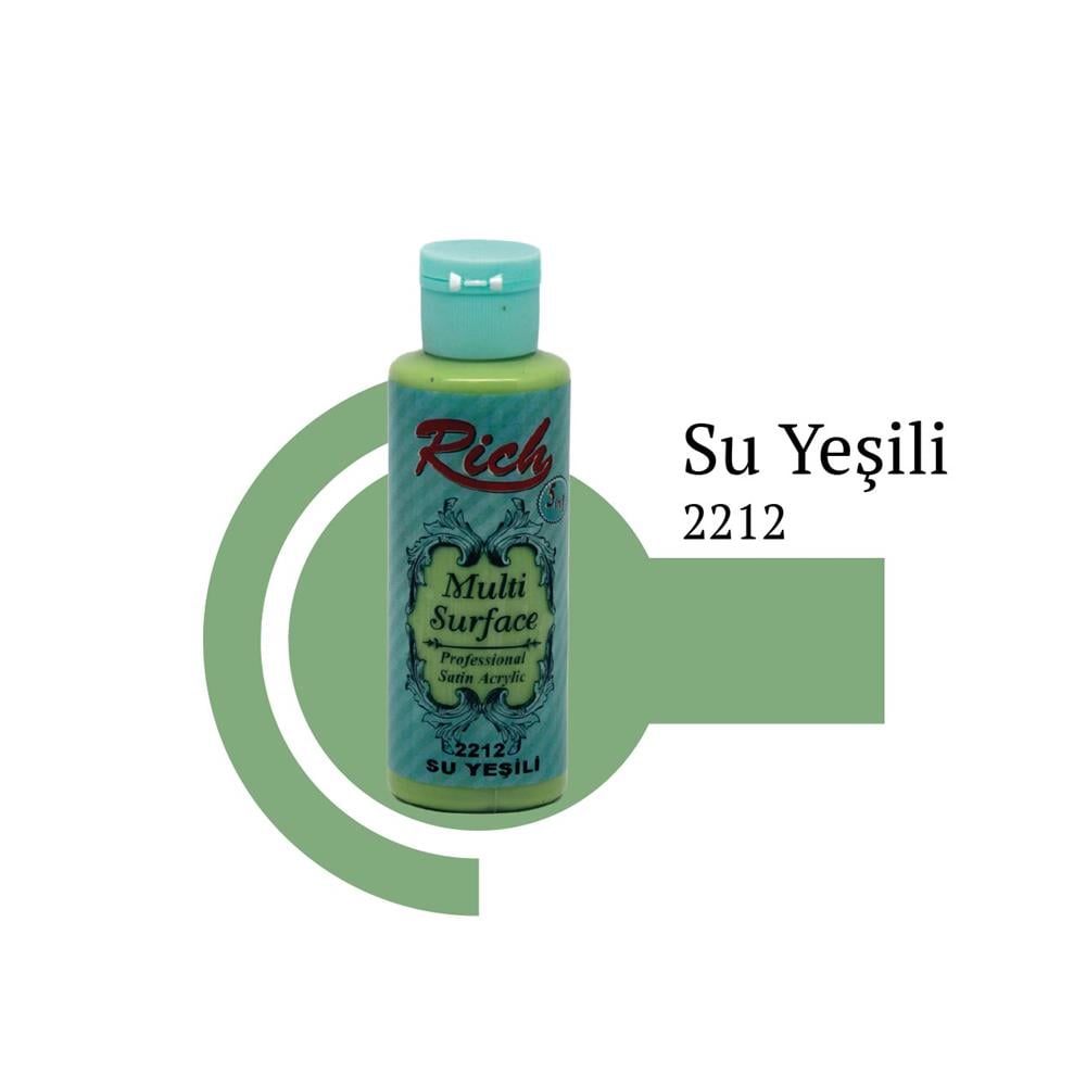 Rich Multi Surface 120 cc Boya - Su Yeşili 2212 