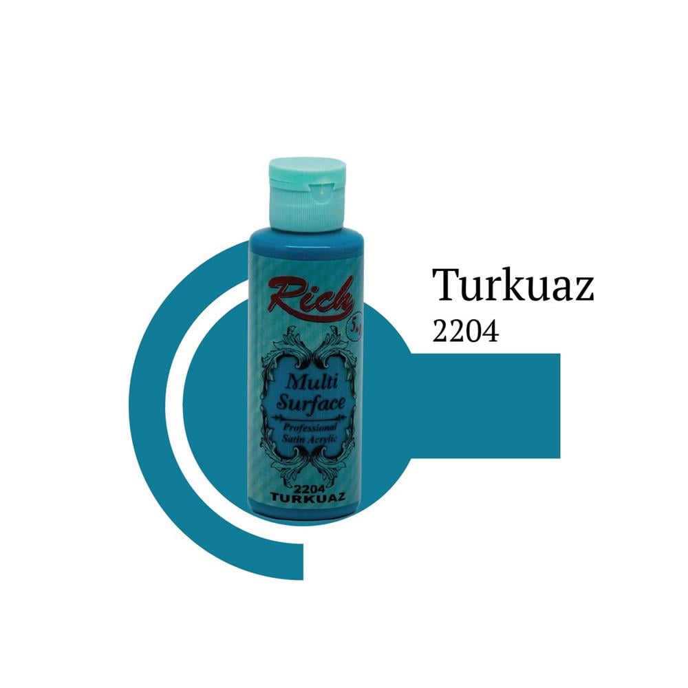 Rich Multi Surface 120 cc Boya - Turkuaz 2204