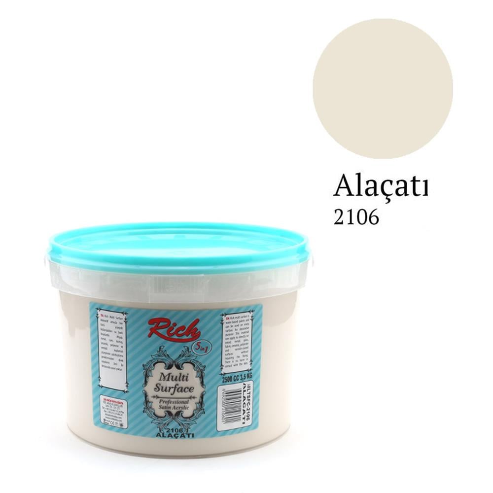 Rich Multi Surface 2500 ml Boya - 2106 Alaçatı